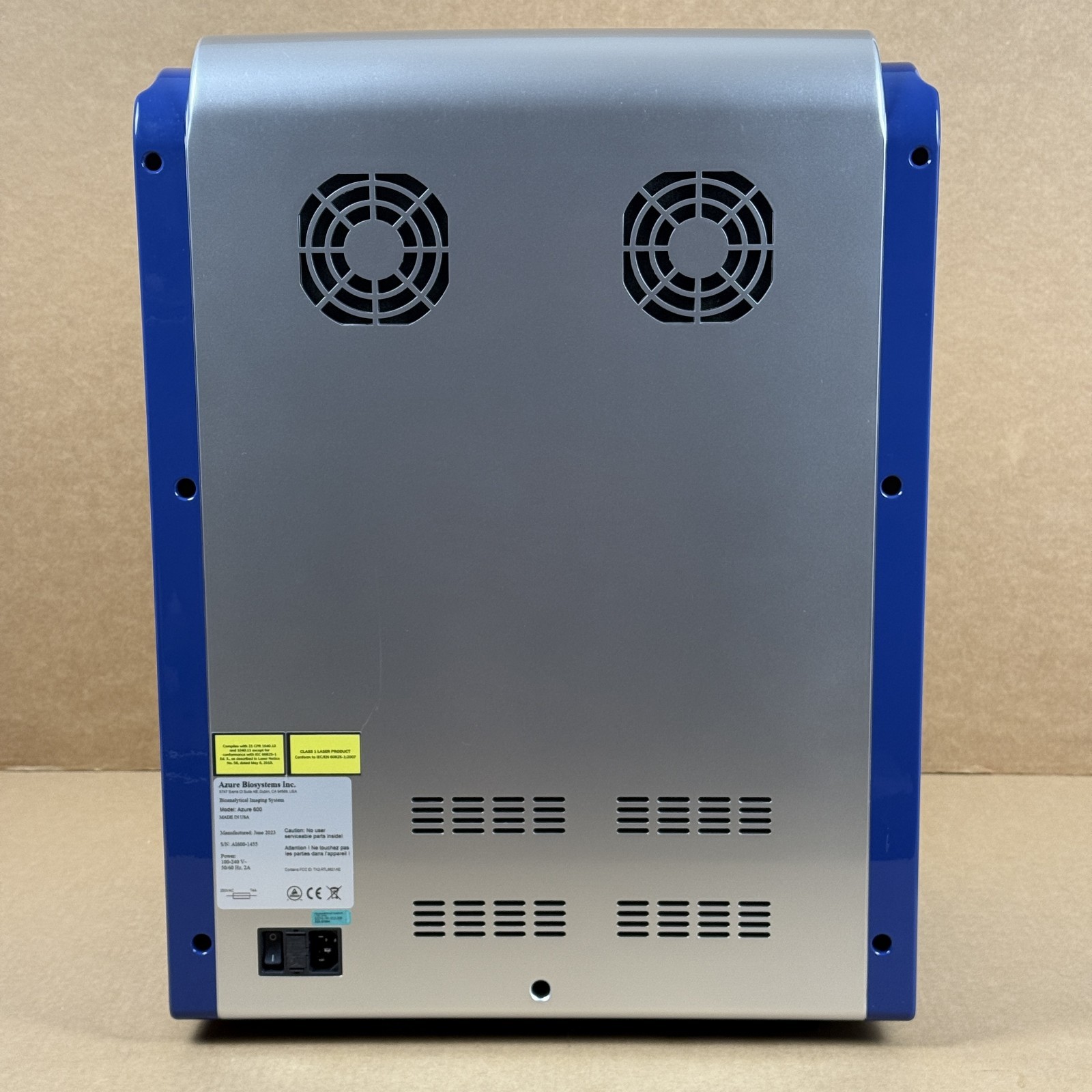 2023 Azure Biosystems 600 Ultimate Western Blot Imaging System, 60 Day Guar