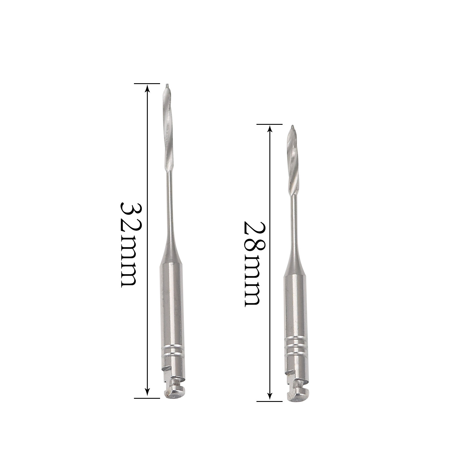 6Pcs Dental Endodontic Engine Use Peeso Reamers Gates Drill Stainless Steel 28mm