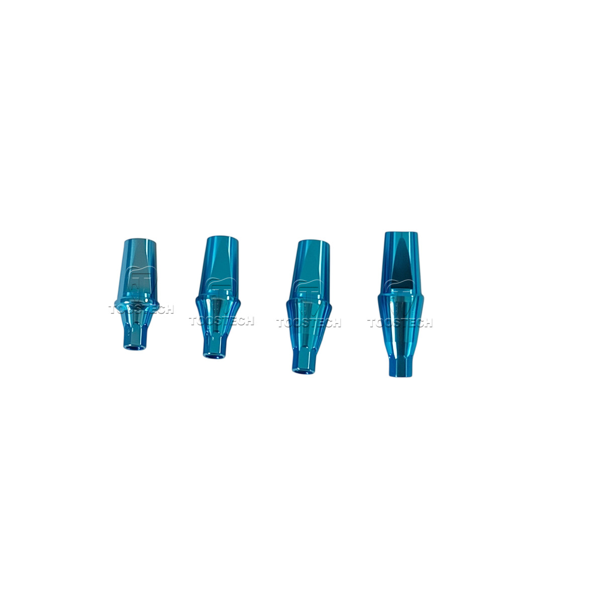 1/6/10/20pcs Titanium straight abutment fits to Megagen Blue diamond NC/RC