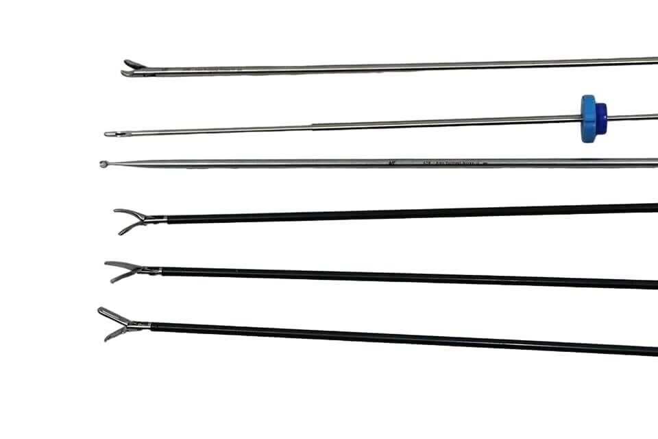 laparoscopic maryland bowel grasper needle holder trainer training instrument