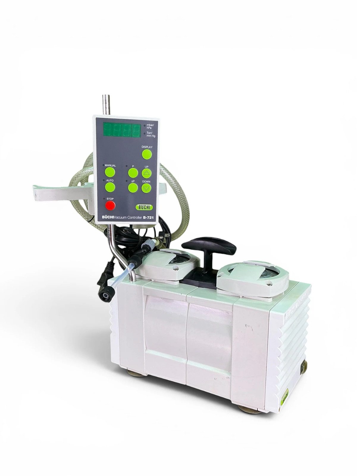 Büchi Rotavapor 100 Rotary Evaporator w Vacuum Controller & Vacuum Pump (BO!)