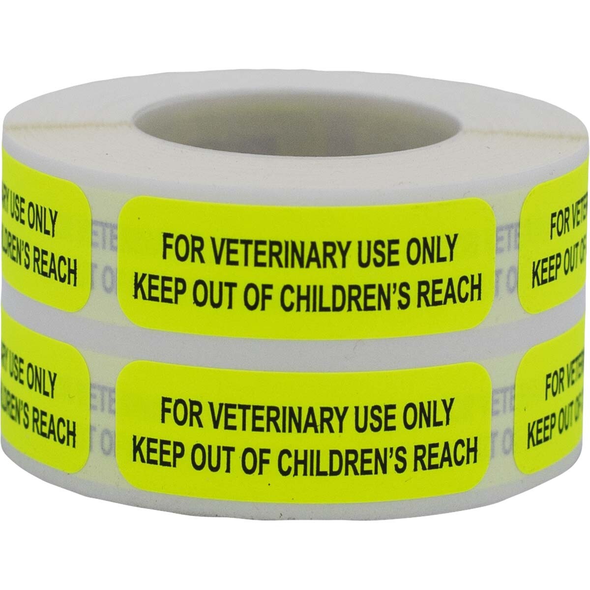 For Veterinary Use Only Labels | 0.5″ x 1.5″ | 500 per Roll