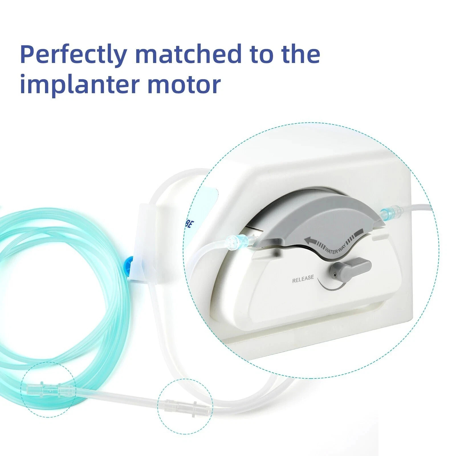 10x Dental Implant Surgery Disposable Irrigation Tubing Tube C Type 291cm Fit WH