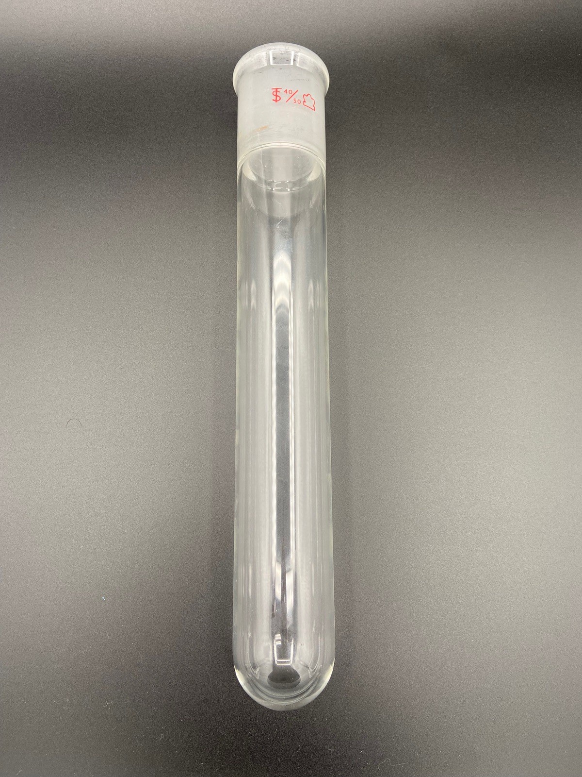 KIMBLE KONTES Glass 300mL 40/50 Round Bottom Test Tube With Joint 926252-0023