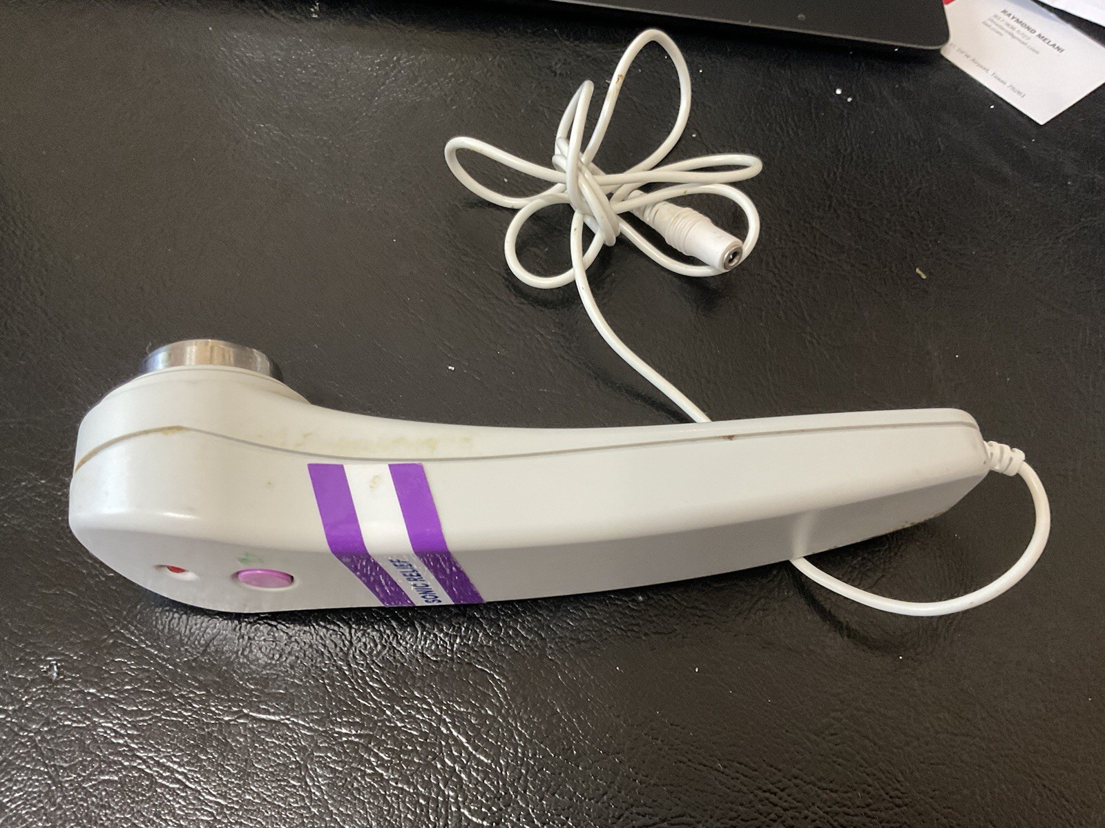 SONIC RELIEF PORTABLE PAIN THERAPY/ULTRASOUND GEL