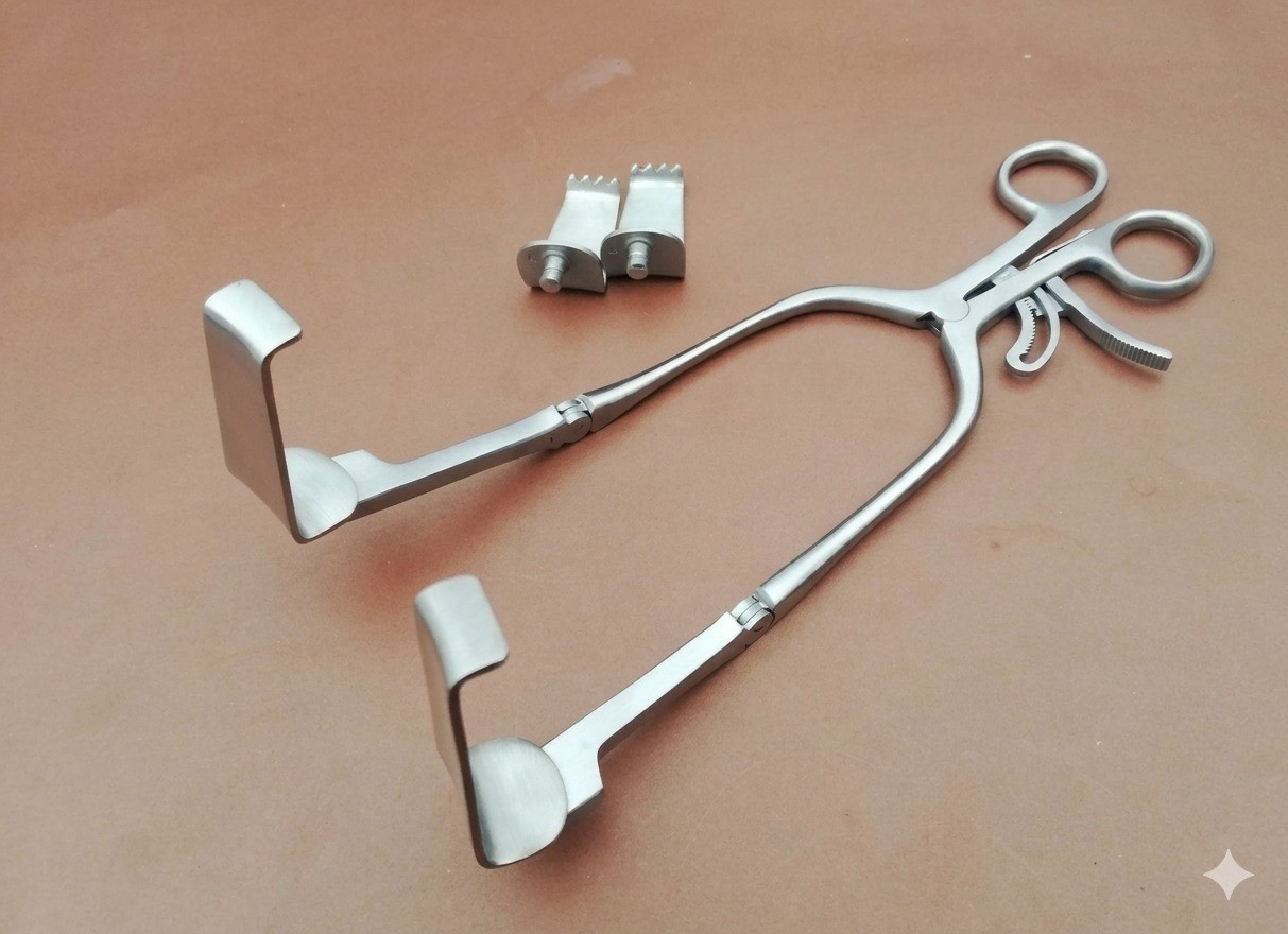 Codman Largo Spine Cervical Retractor With Four Blades Blunt & Sharp Neuro