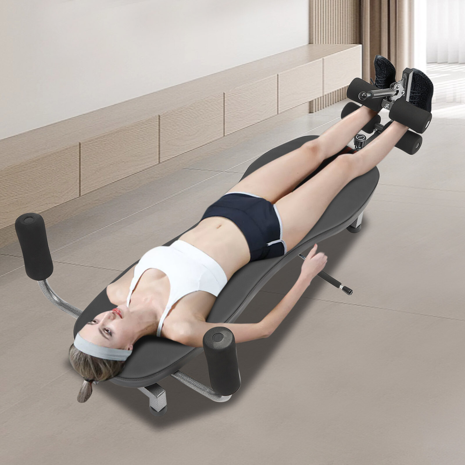 Stretcher Decompression Relax Lower Back Quality Inversion Traction Table Back