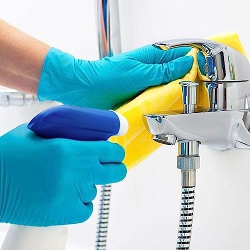 Basic Medical Blue Nitrile Exam Gloves – Latex-Free Powder-Free – NGPF 7002