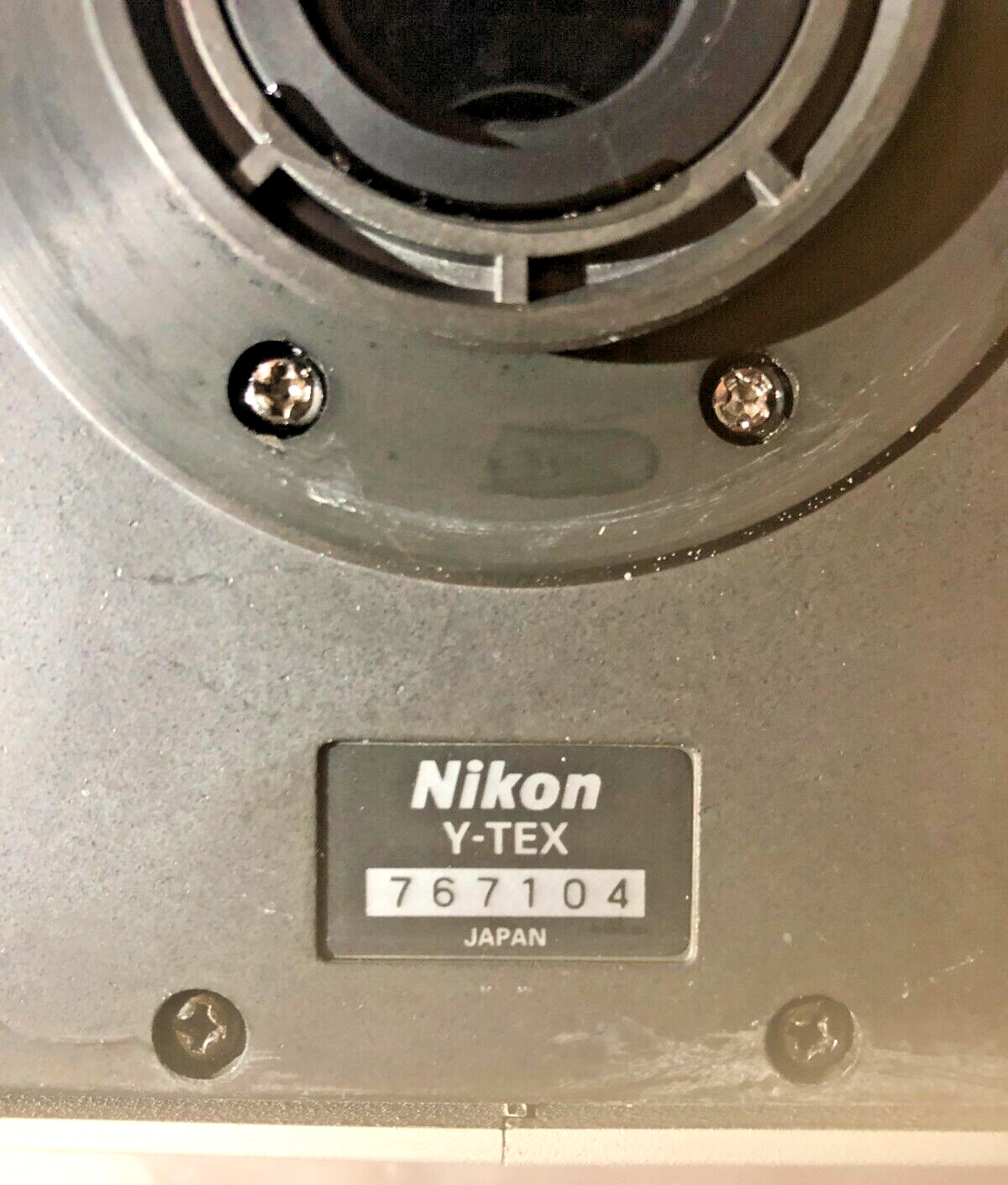 Nikon Eclipse Y-TEX Ergonomic Tilting Telescoping Binocular Head