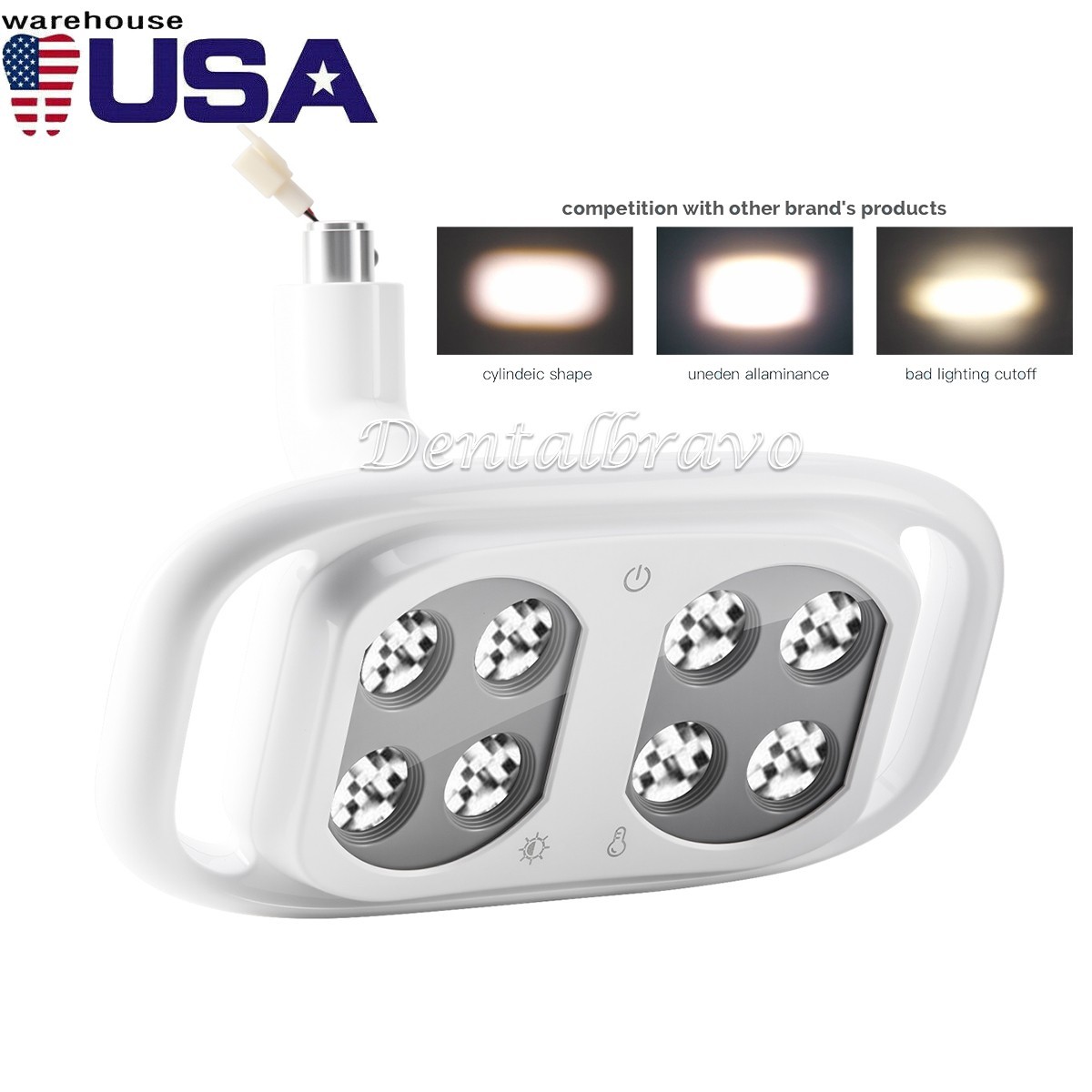 Dental Surgical Oral LED Light Lamp Infrared sensor 8LED For Dental Chair