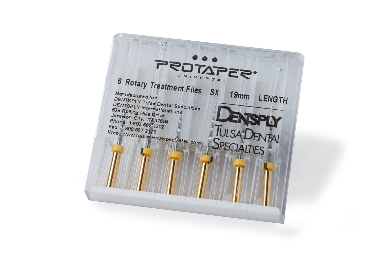 Endo ProTaper Universal Rotary File – Finishing By Dentsply Sirona (6/Pack)