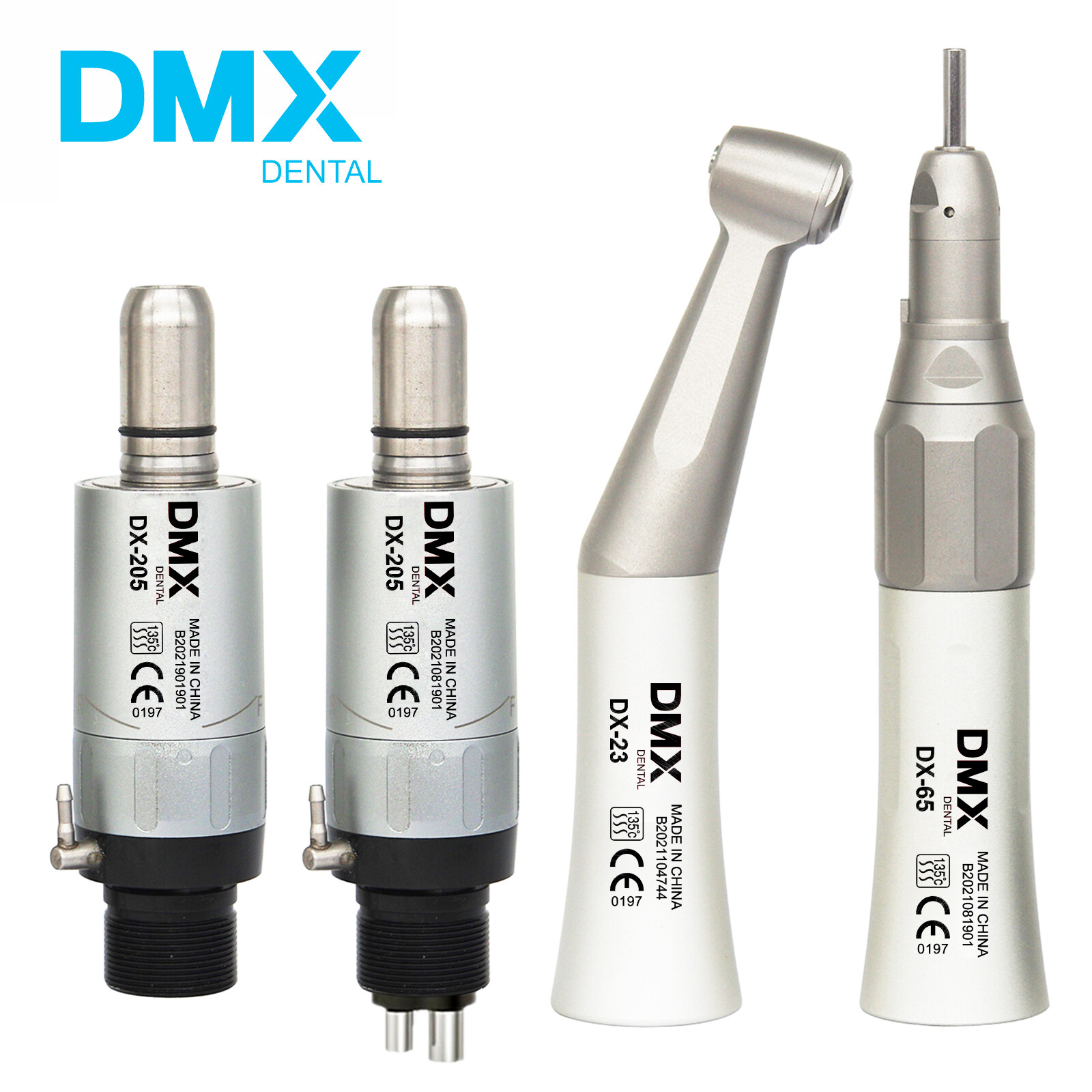 DMXDENT Dental E-generator LED High Speed/Low Speed Handpiece Kit 2Hole/4Hole