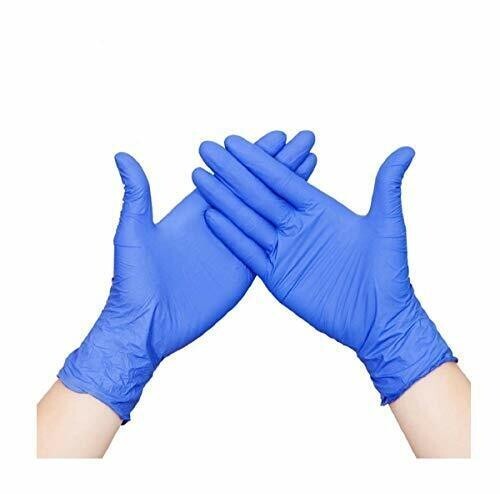 SRITRANG Nitrile Examination Gloves Size Large Powder Free 100 Count Brand New!