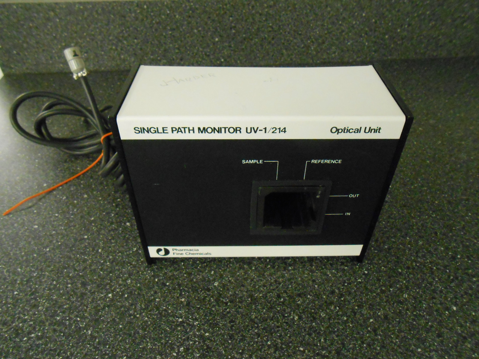 PHARMACIA SINGLE PATH MONITOR UV-1/214 OPTICAL UNIT 19-4802-01