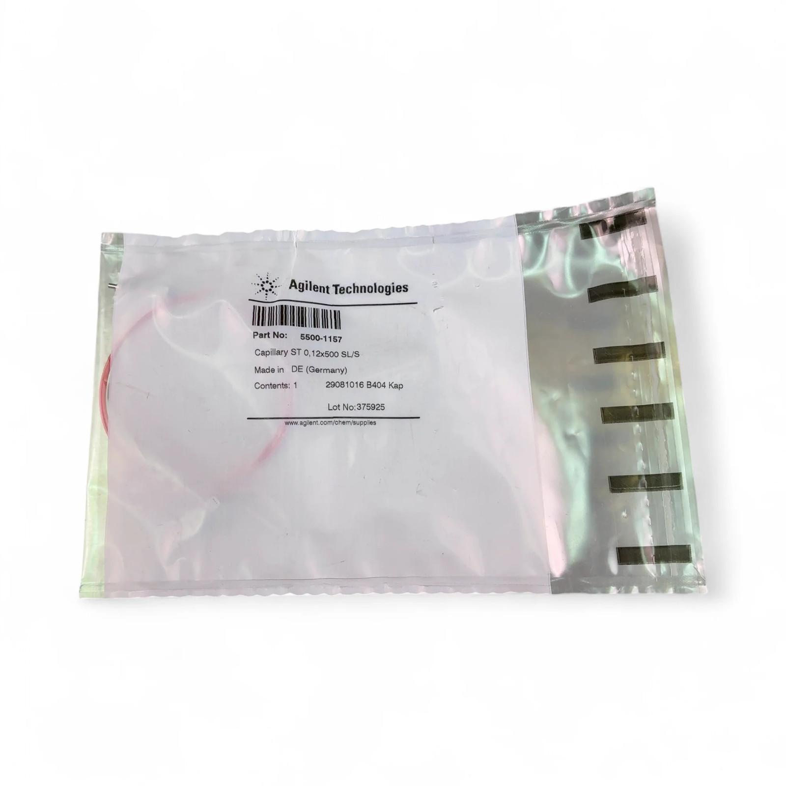 Agilent Technologies Capillary ST 0.12×500 SL/S 5500-1157 Lab Consumable
