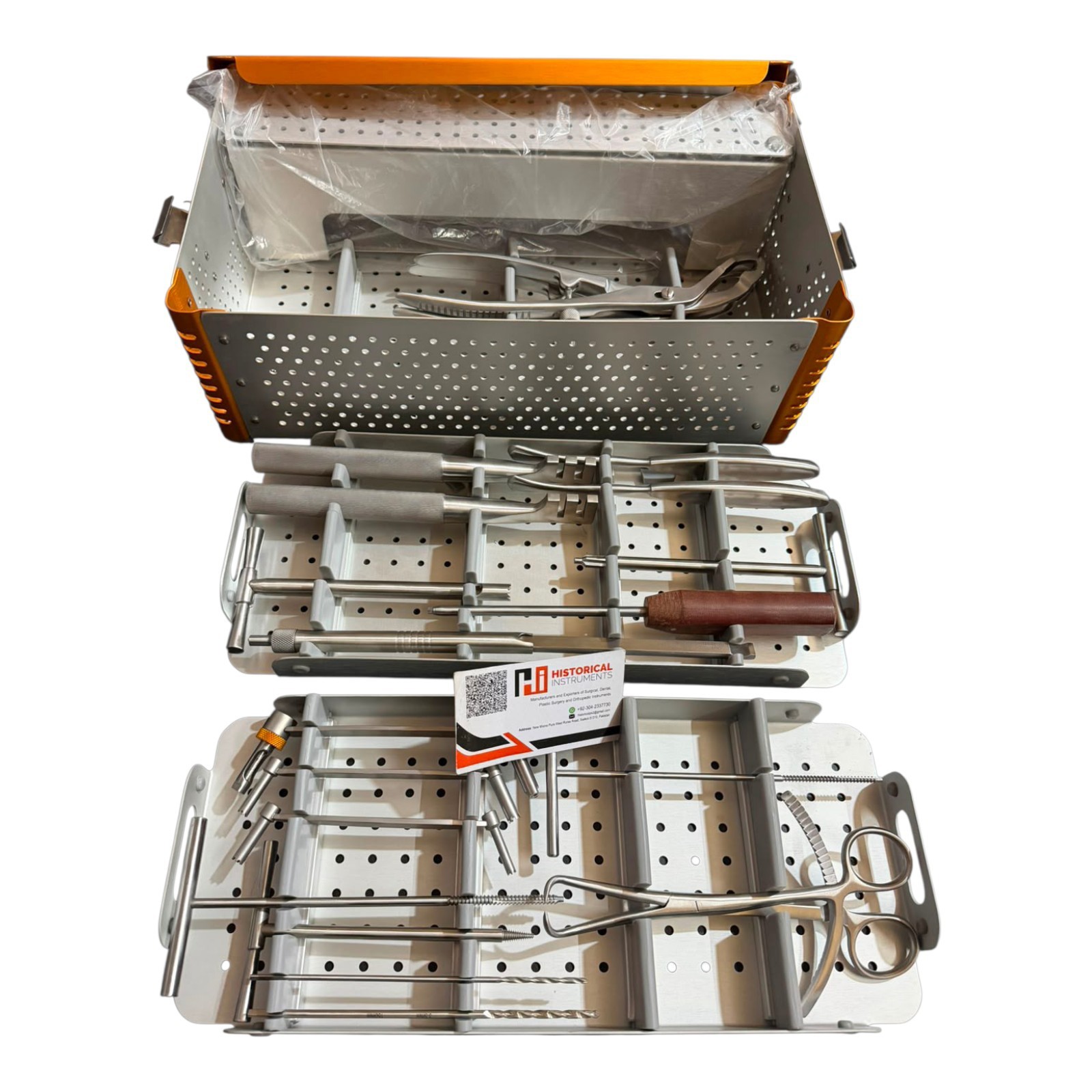 Orthopedic Surgical Instruments Large Fragment Locking Plate Instrument Set