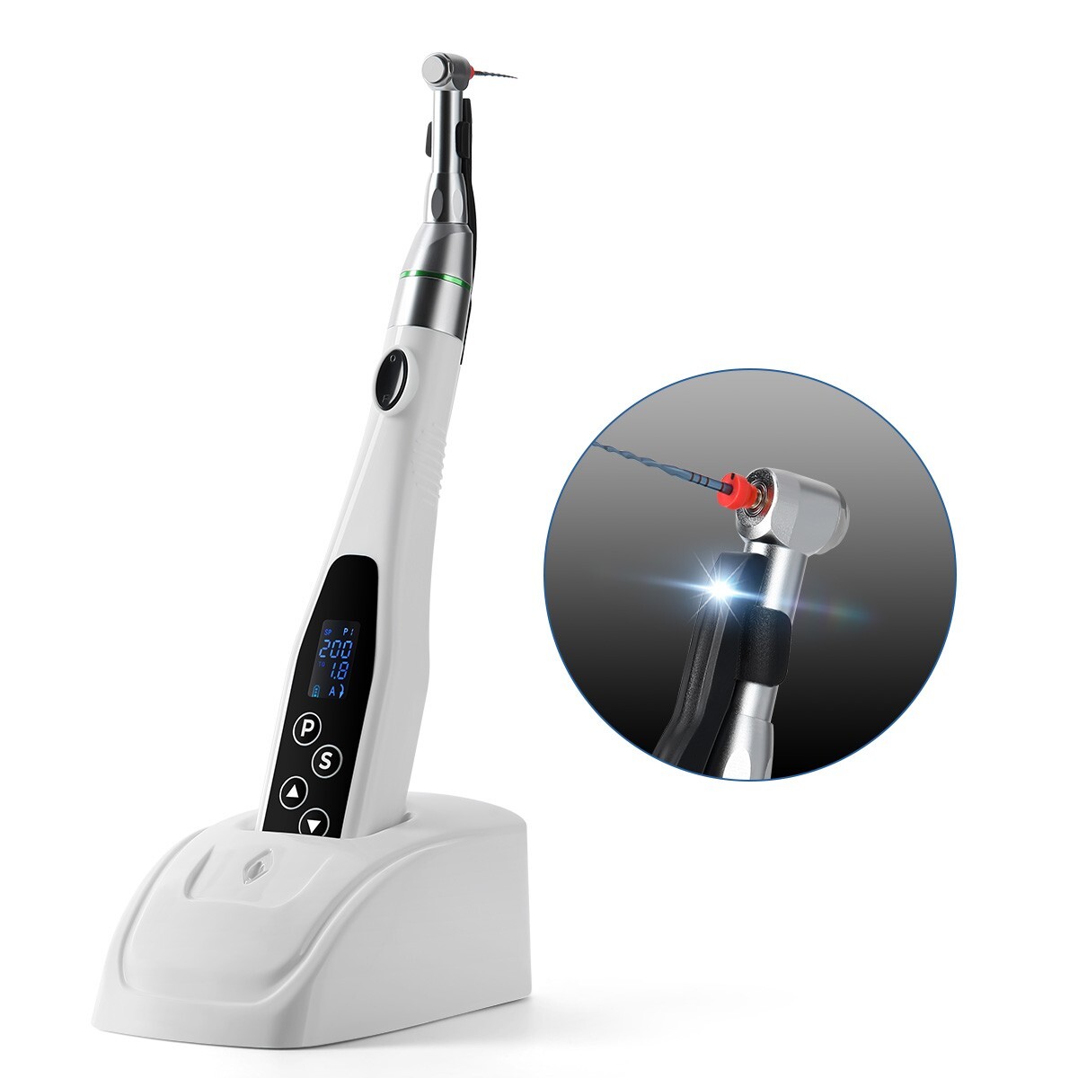 LED Dental Mini 16:1 Endo Motor Contra Angle /Root Canal Apex Locator/Niti Files
