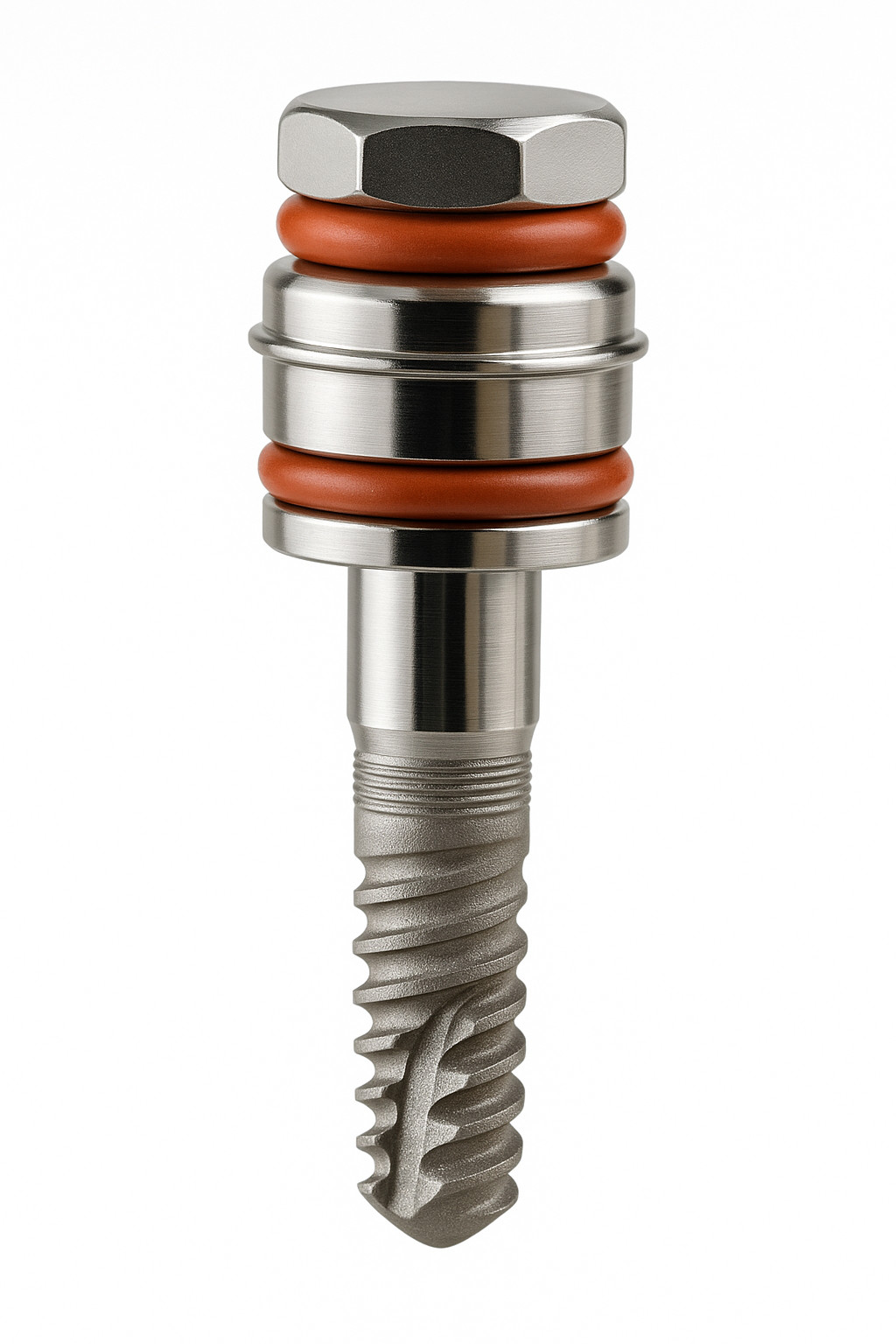 Dental Imp Titanium Internal Hex 2.42mm Compatible Component High Precision Fit