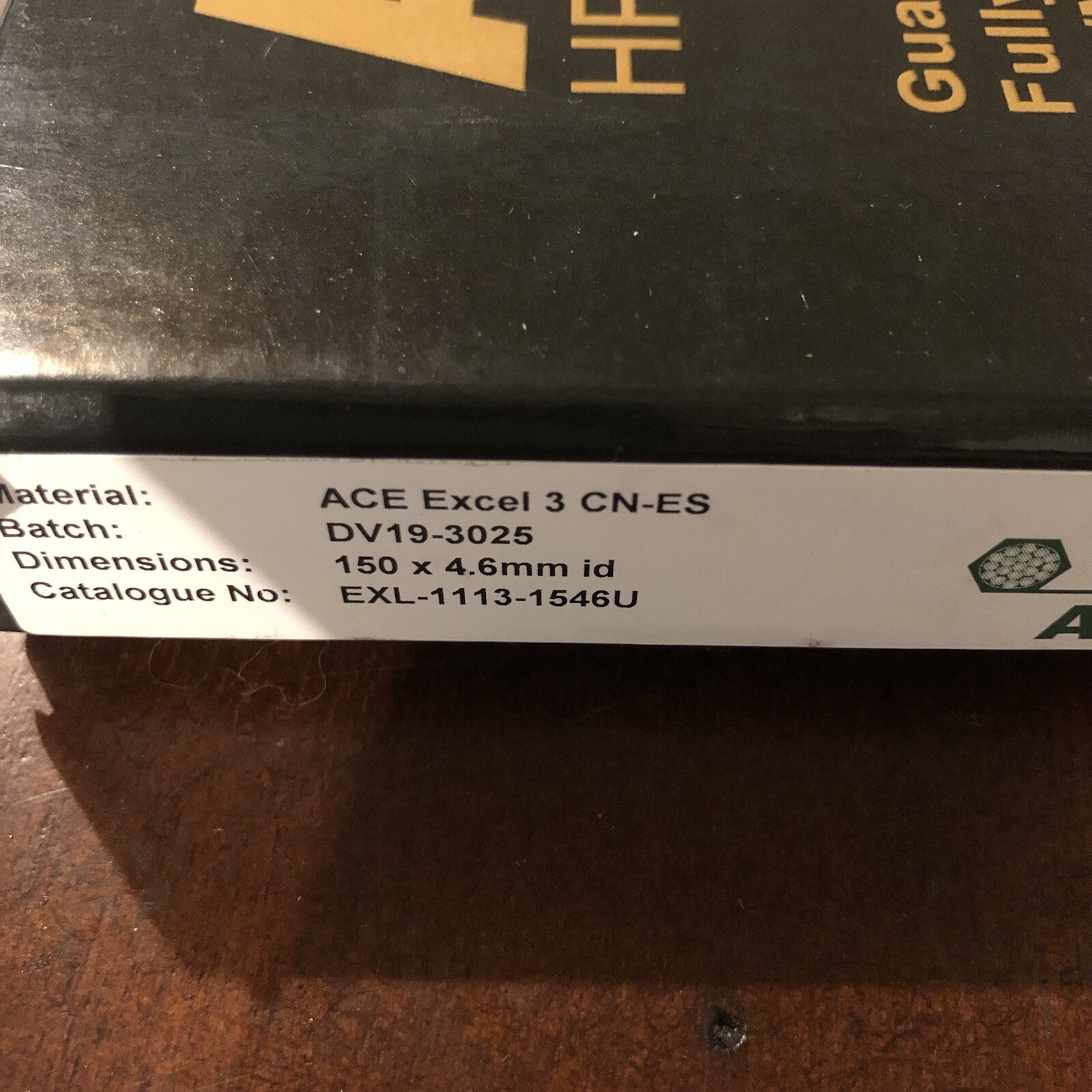 Ace Excel 3 CN-ES 150×4.6mm HPLC Column Brand New