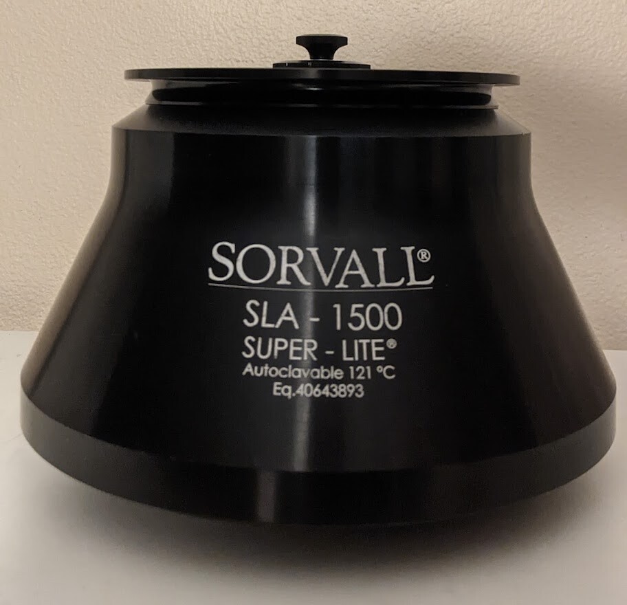SORVALL SLA-1500 SUPER-LITE 6 X 250mL 15,000 RPM FIXED ANGLE CENTRIFUGE ROTOR