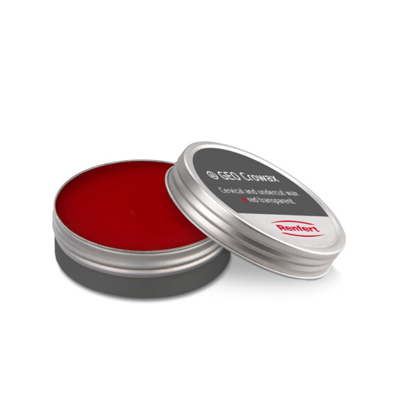 Renfert GEO Crowax Dental Lab Modeling Wax Transparent Grey Green Blue Red 80gr