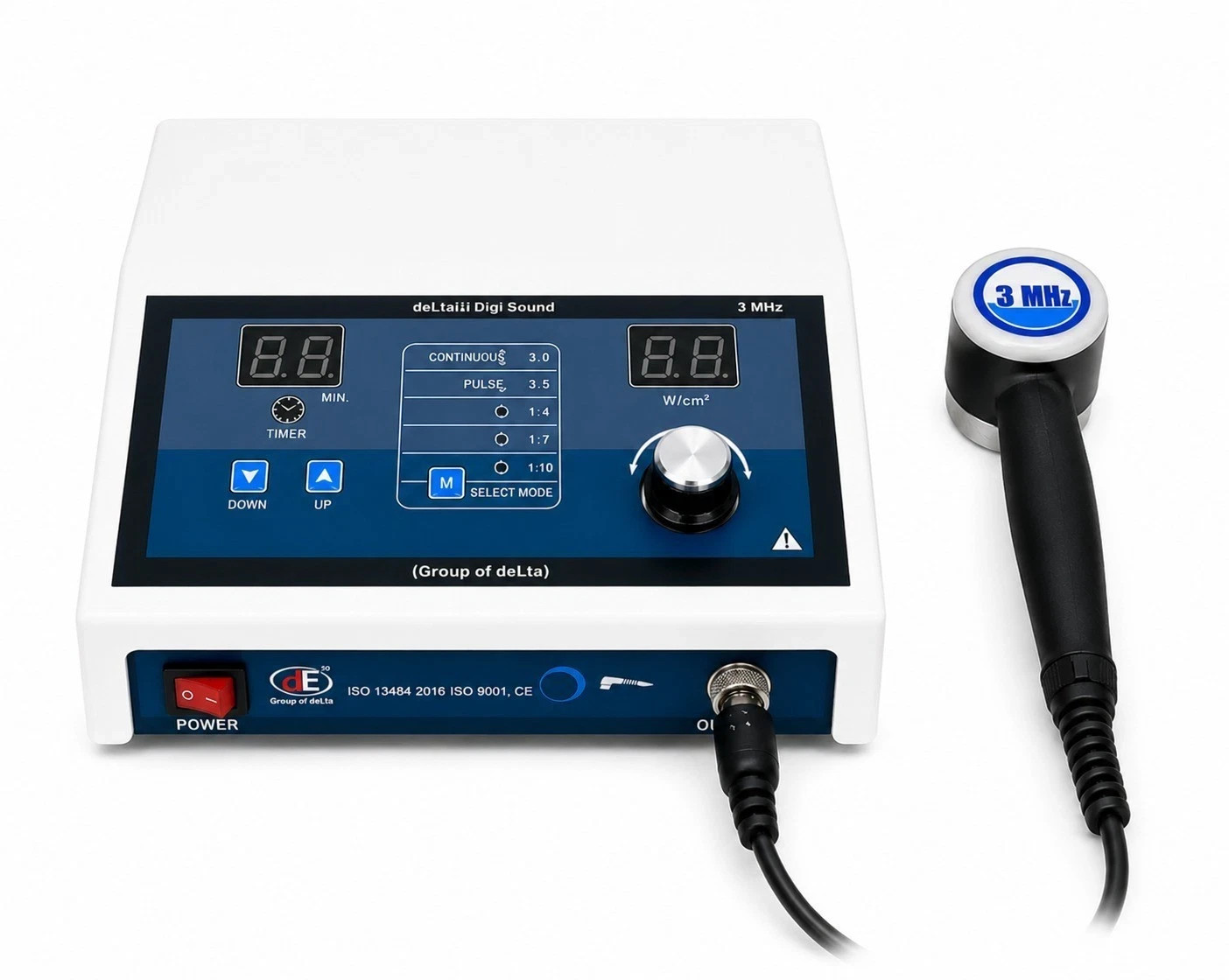 Newly Ultrasound Therapy Machine 3 MHz Ultrasound Device Delta : Digi