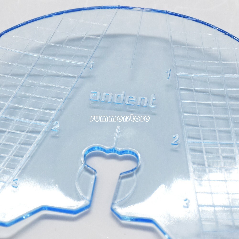 Dental Plastic Guide Template Plate For Denture False Teeth Arrangement Usd