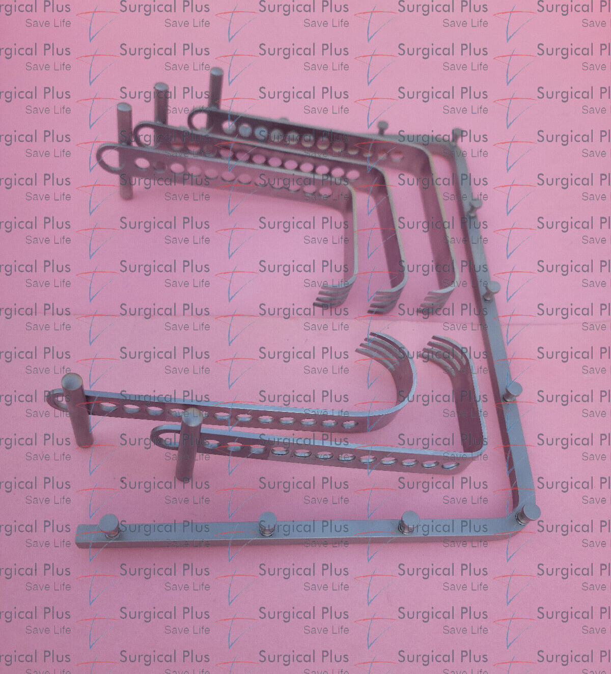 Self-Retaining Standard Frame With T Handle Blade Hip Retractor Orthopedic