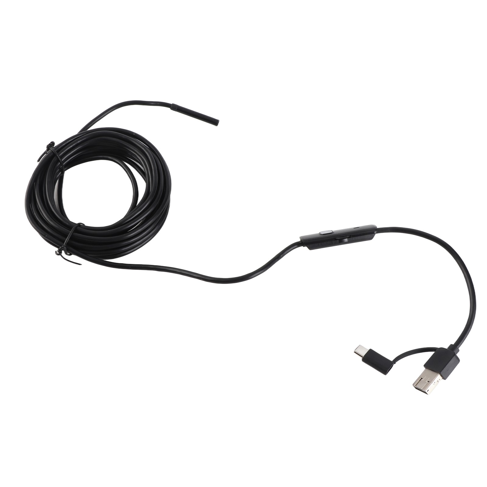 Endoscope Camera Mobile Phone PC USB Type C 3 In 1 For With LED Light