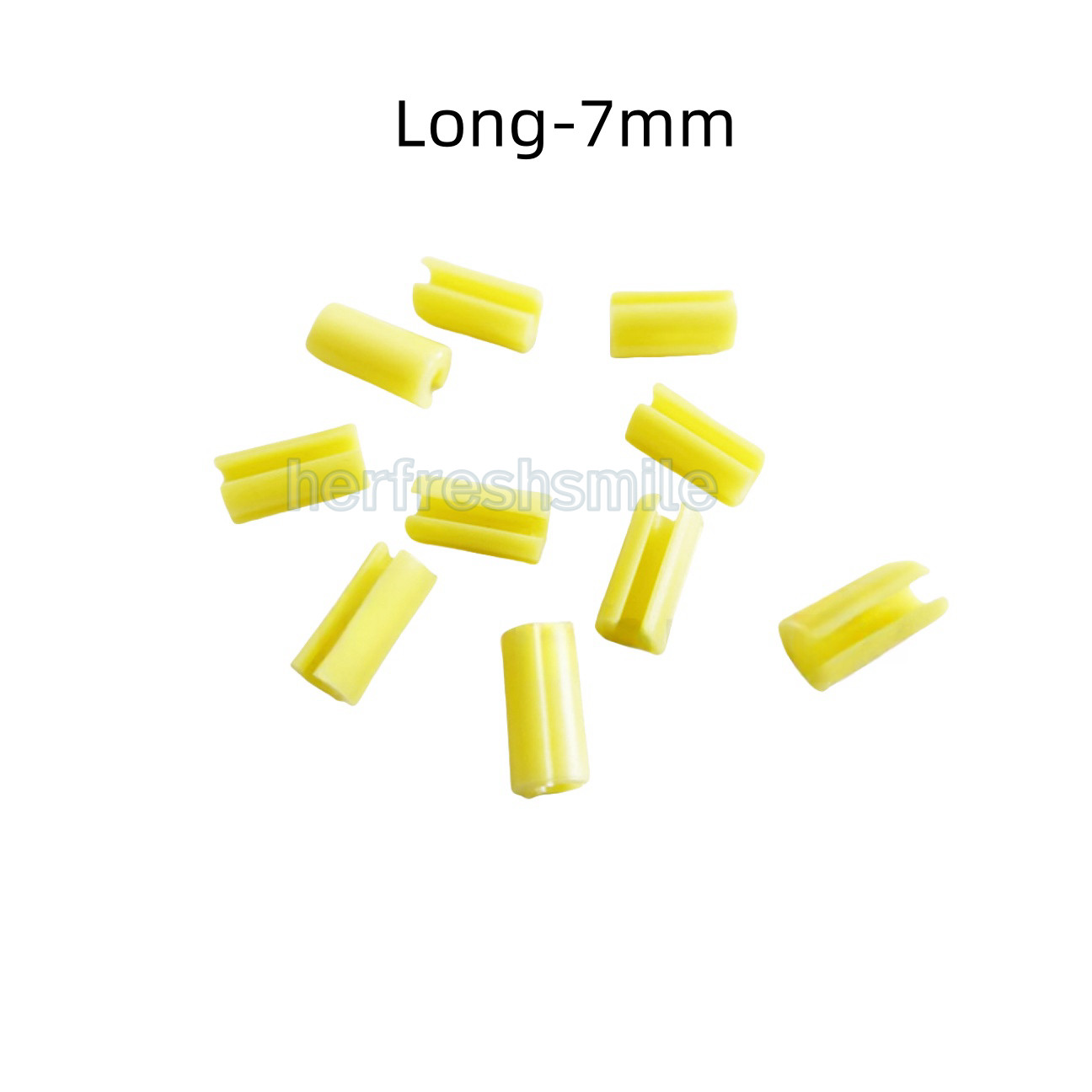 Dental Rider Female Yellow/Pink Riders Fits Hader Bar Attachment 4.5MM 7MM Lab
