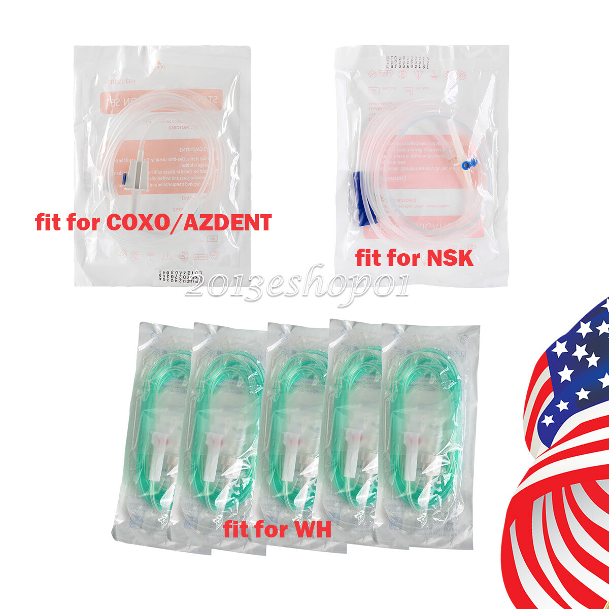 Dental Implant Irrigation Tube Disposable Hose fit for WH/NSK/COXO/AZDENT
