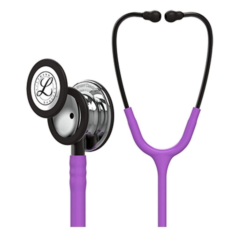 RARE Littmann Classic III Stethoscope, Lavender Mirror Finish, 27 inch 5865 NEW