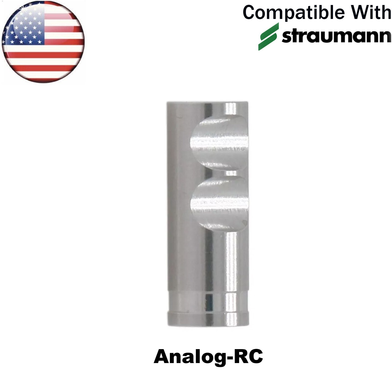 US ITl Dental CAD/CAM Lab Implant ScanBody Analog NC/RC Fit Straumann BL/BLT