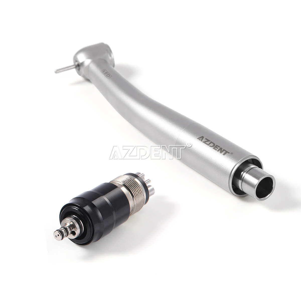Dental E-generator LED High Speed Handpiece 4 Spray+LED Quick Coupler ALQ-SU M4