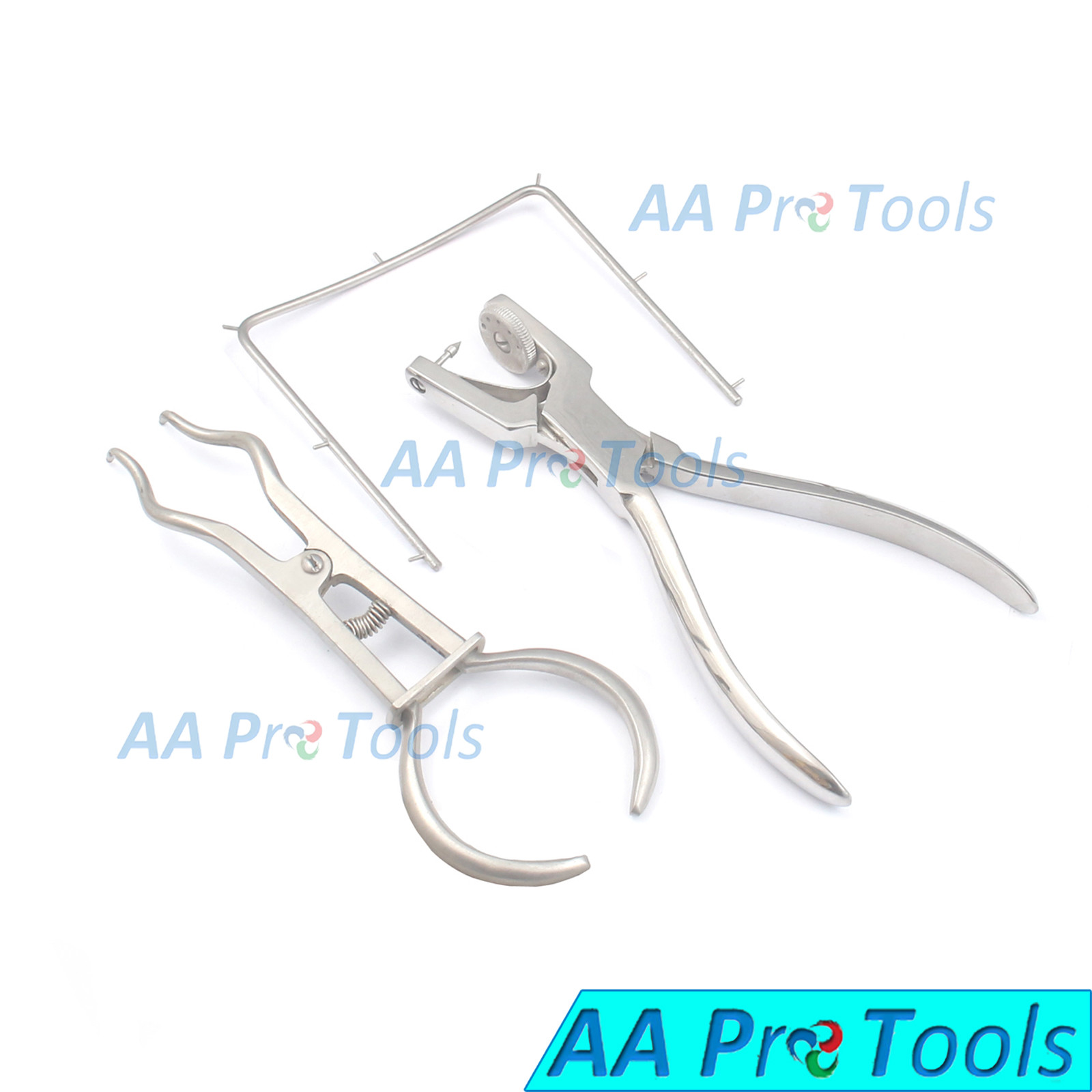 Rubber Dam Kit Basic Endodontic Kit Ainsworth Punch Pliers Brewer Frames DN-2130