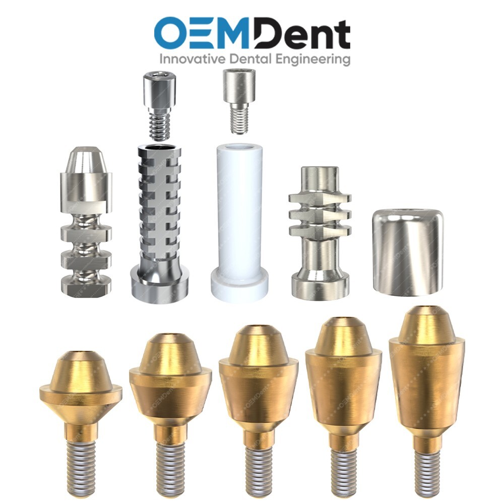 Dental Straight Multi Unit 1.6 Abutment Kit BioHorizons® Compatible Int Hex