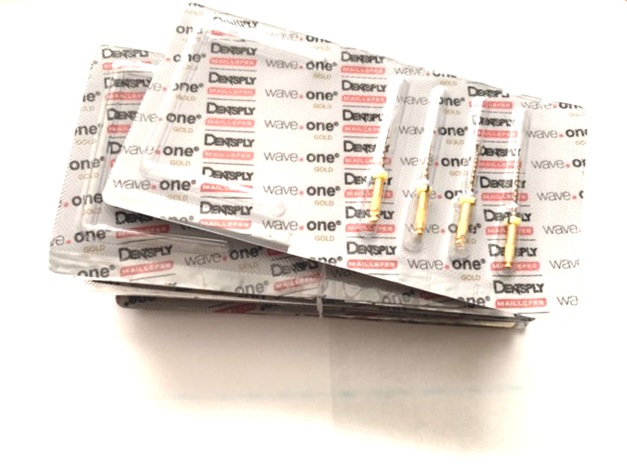 Waveone Gold ENDODONTIC RECIPROCATING Files Dentsply/Pack of 4 files