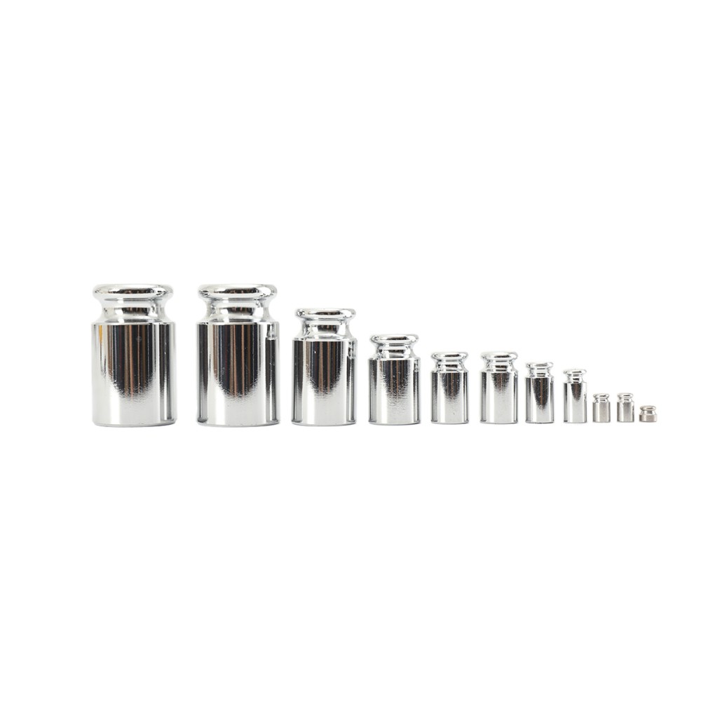 F Grade Calibration Weight Kit 1-200g Stainless Weight Lab Test Weight Set