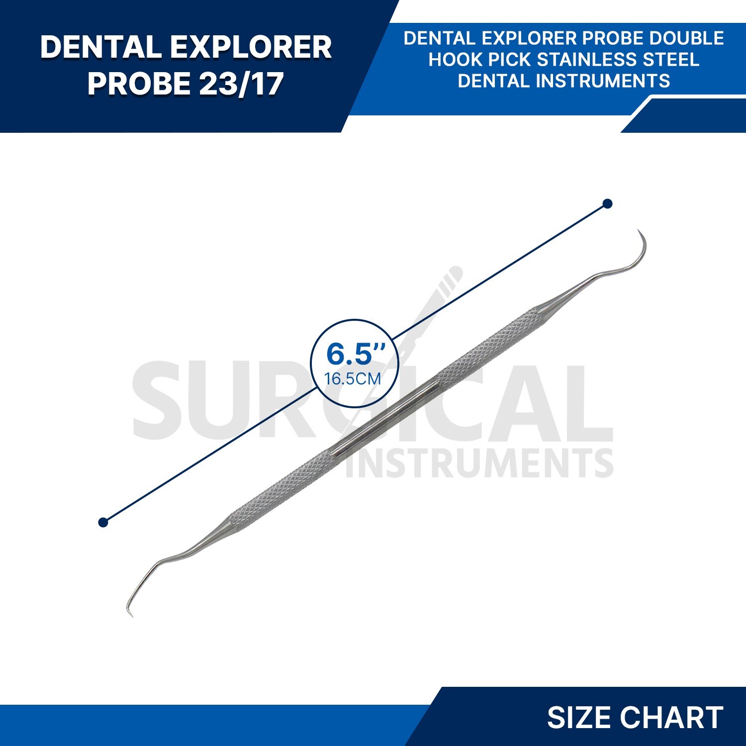 180 Instruments Basic Dental Set Mirror Explorer College Plier Economy Grade