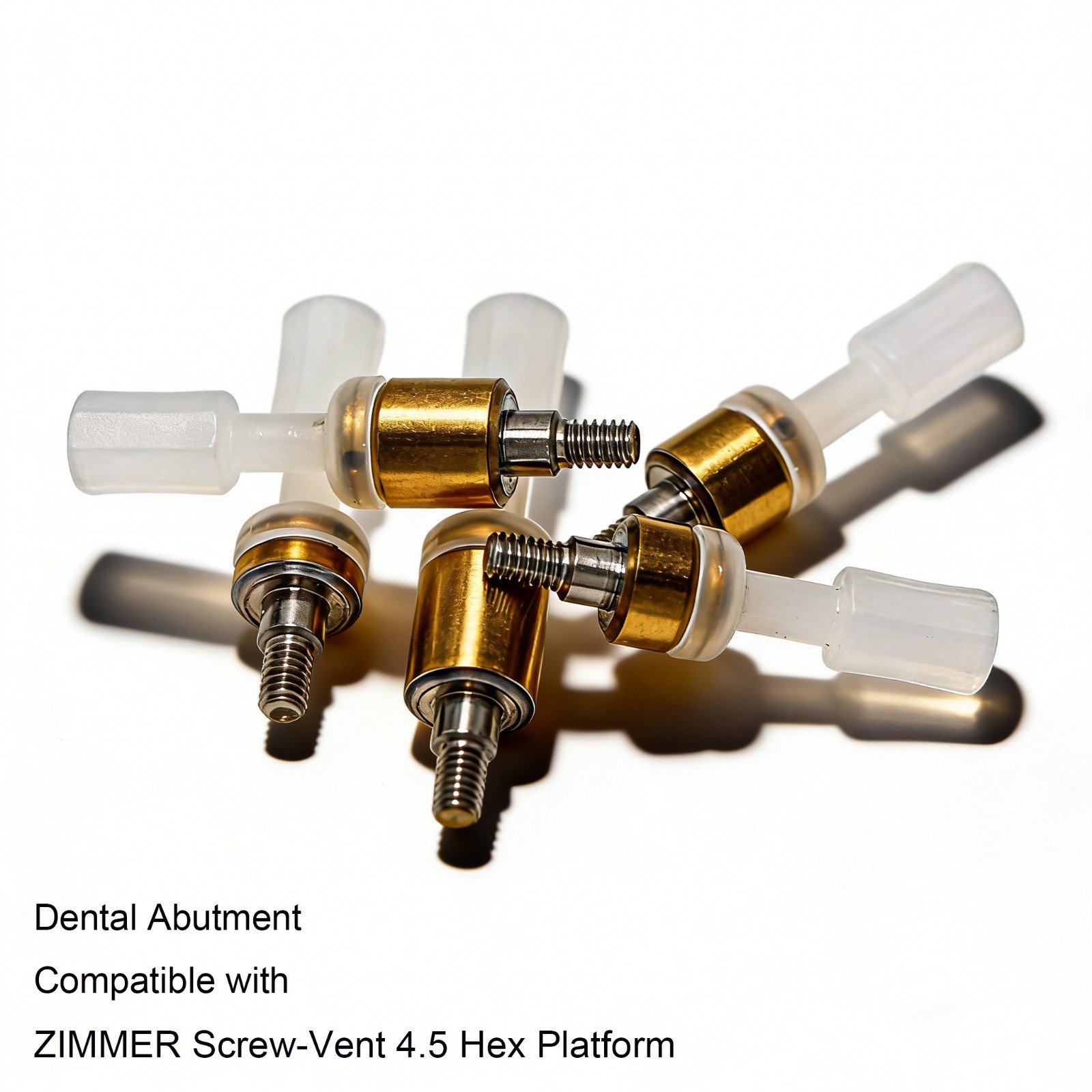 Titanium Locator Abutment For Zimmer TSV 3.5/4.5mm Tapered Internal Hex Implants