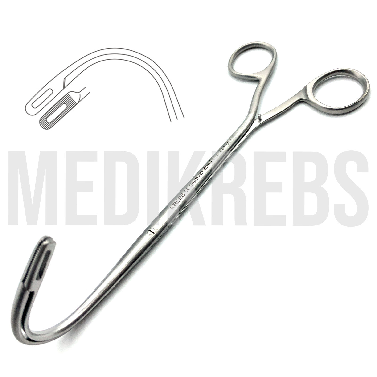Randall Kidney Stone Forceps Fig. 3 23 cm