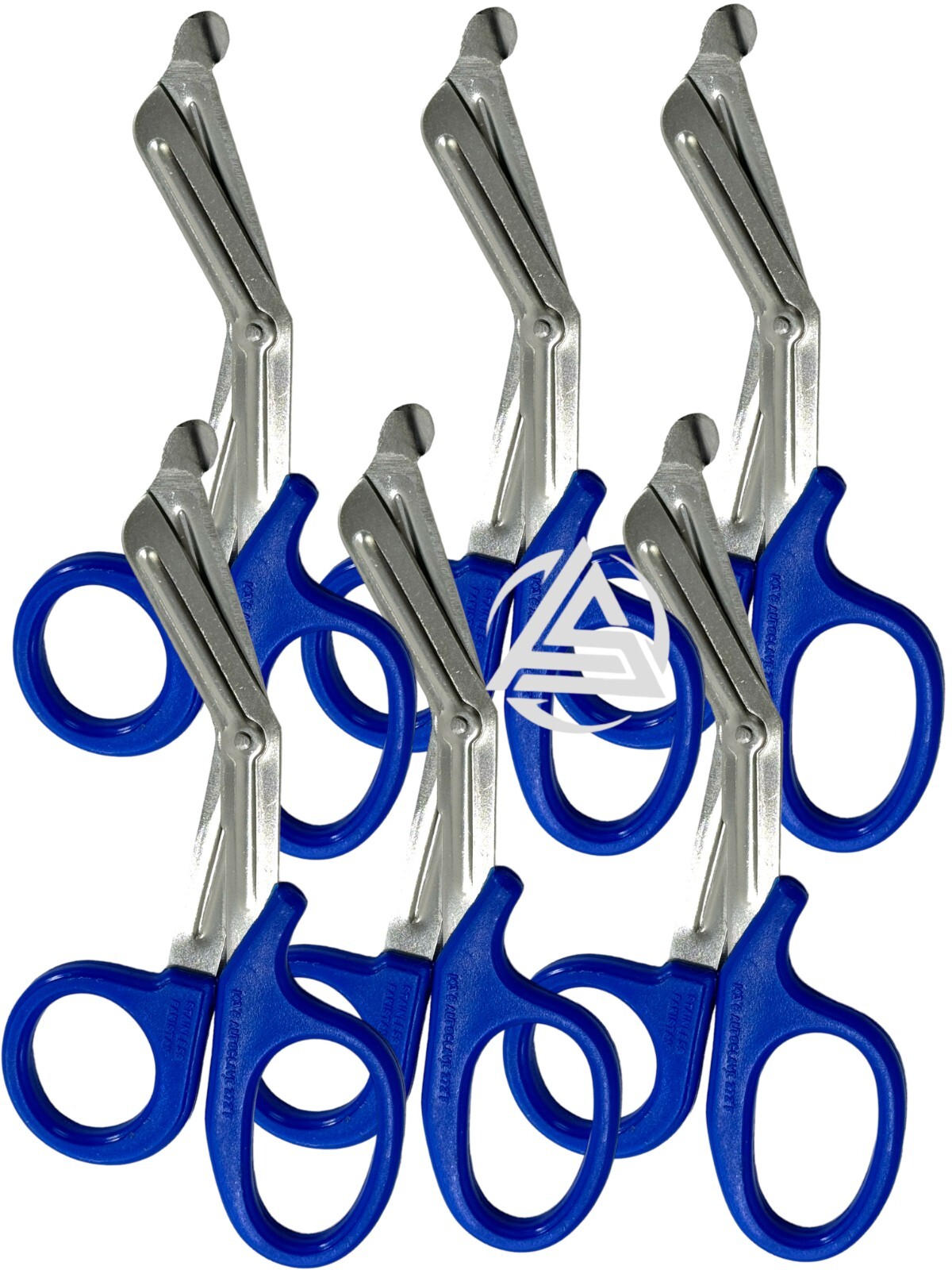 EMT Paramedic Shears 7.5″ (19.05cm) Set of 6 Heavy Duty Trauma Shears