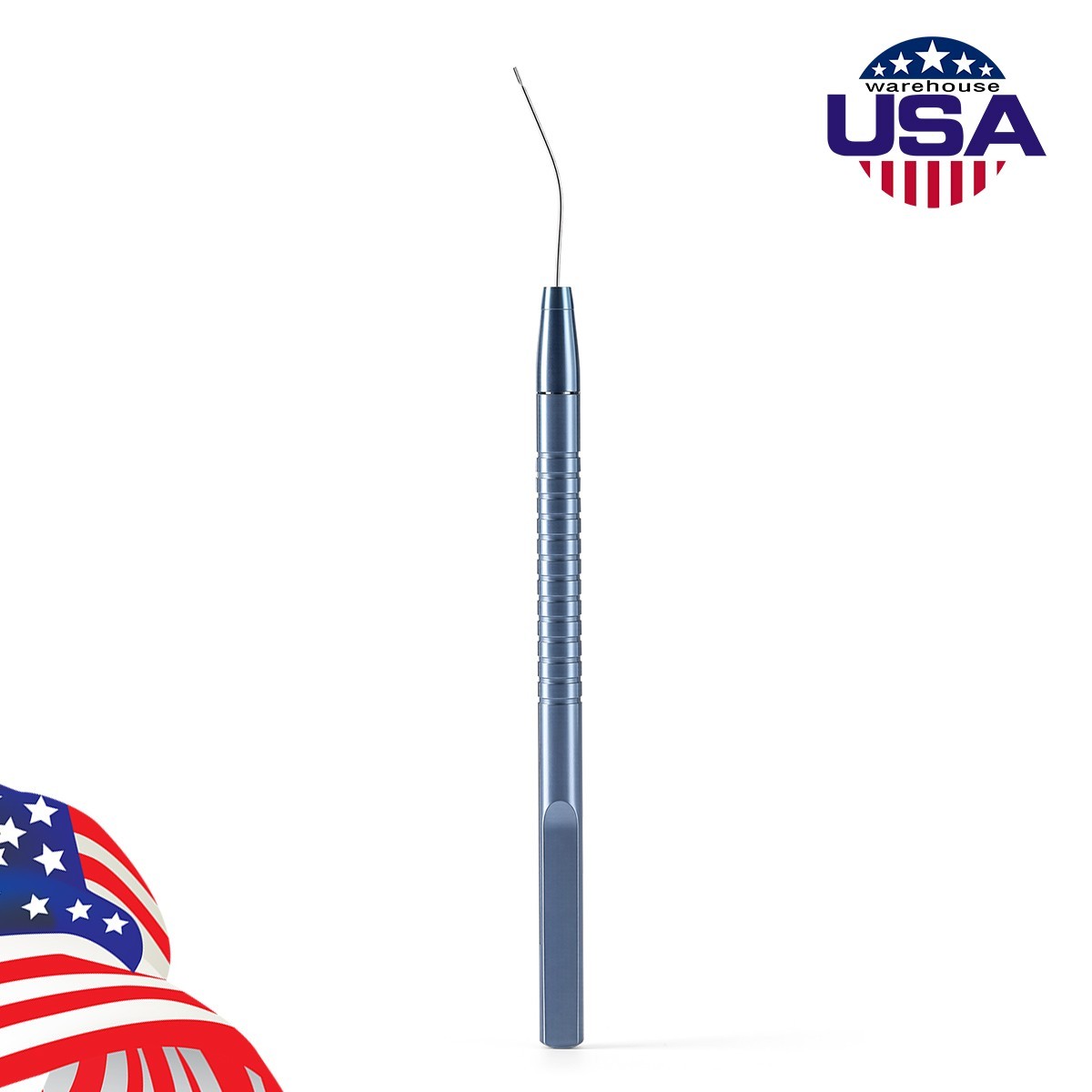 AZDENT Dental Medical Stainless Steel Micro Tweezers Root Canal File Extractor