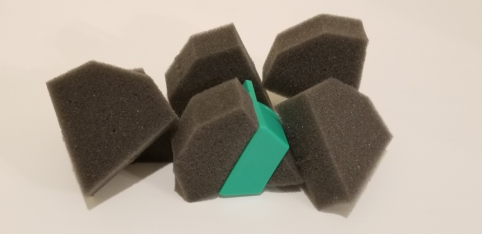 Endo Triangle Foam Sponge Refill Inserts 50 pcs (GRAY) High Quality