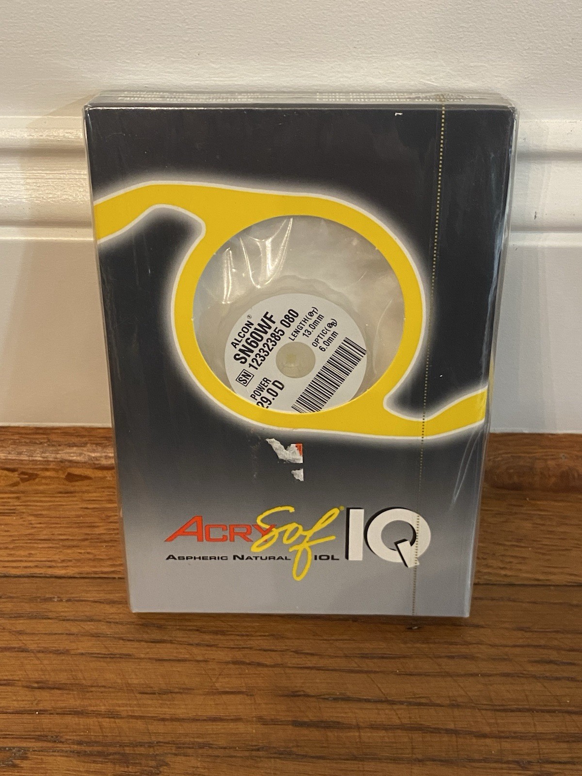 ALCON FOR EYES BLACK ACRYSOF IQ LENGTH 13.0MM OPTIC 6.0MM POWER 29.0 D