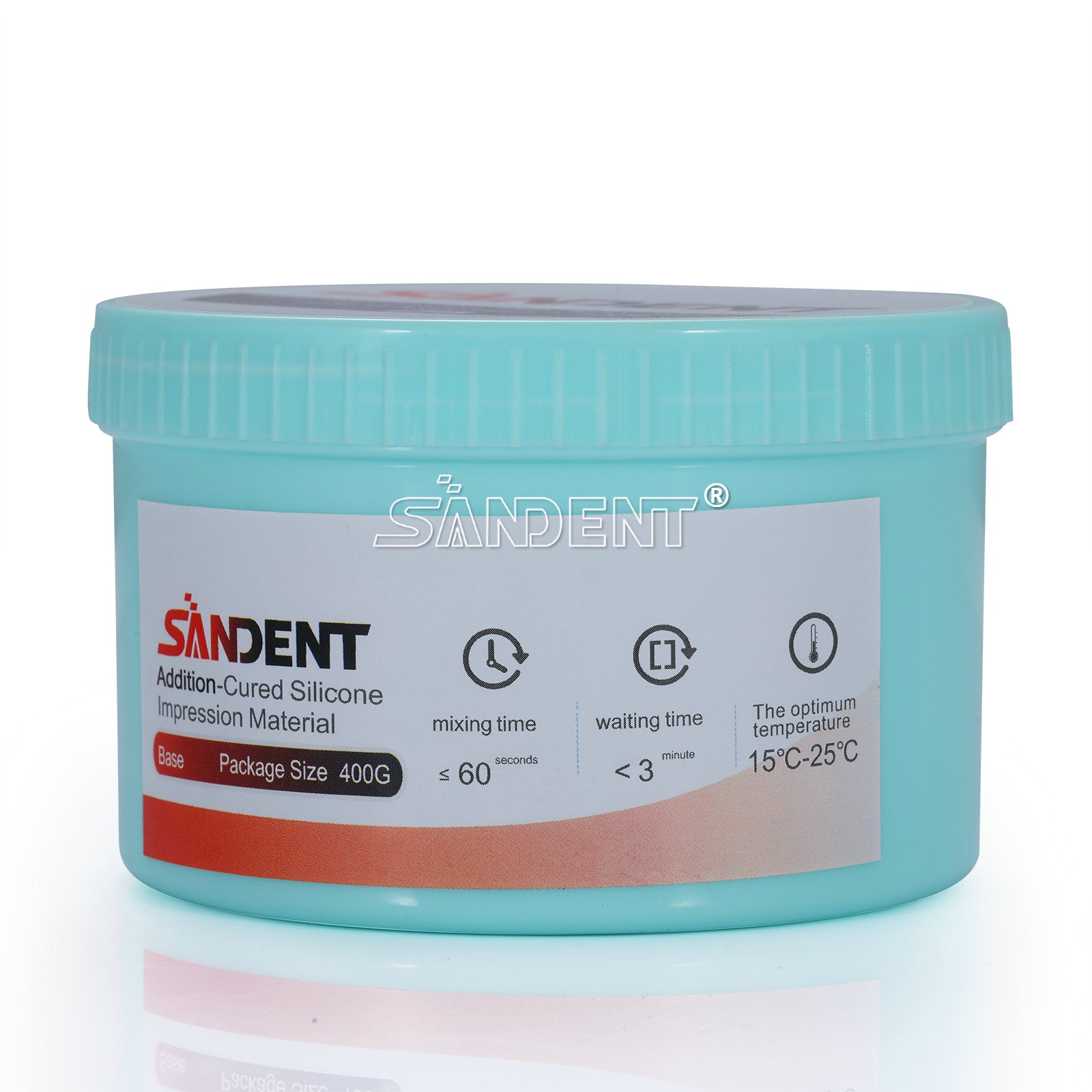 Dental Soft Putty Impression Material (400 g Base + Catalyst) Regular Set Heavy