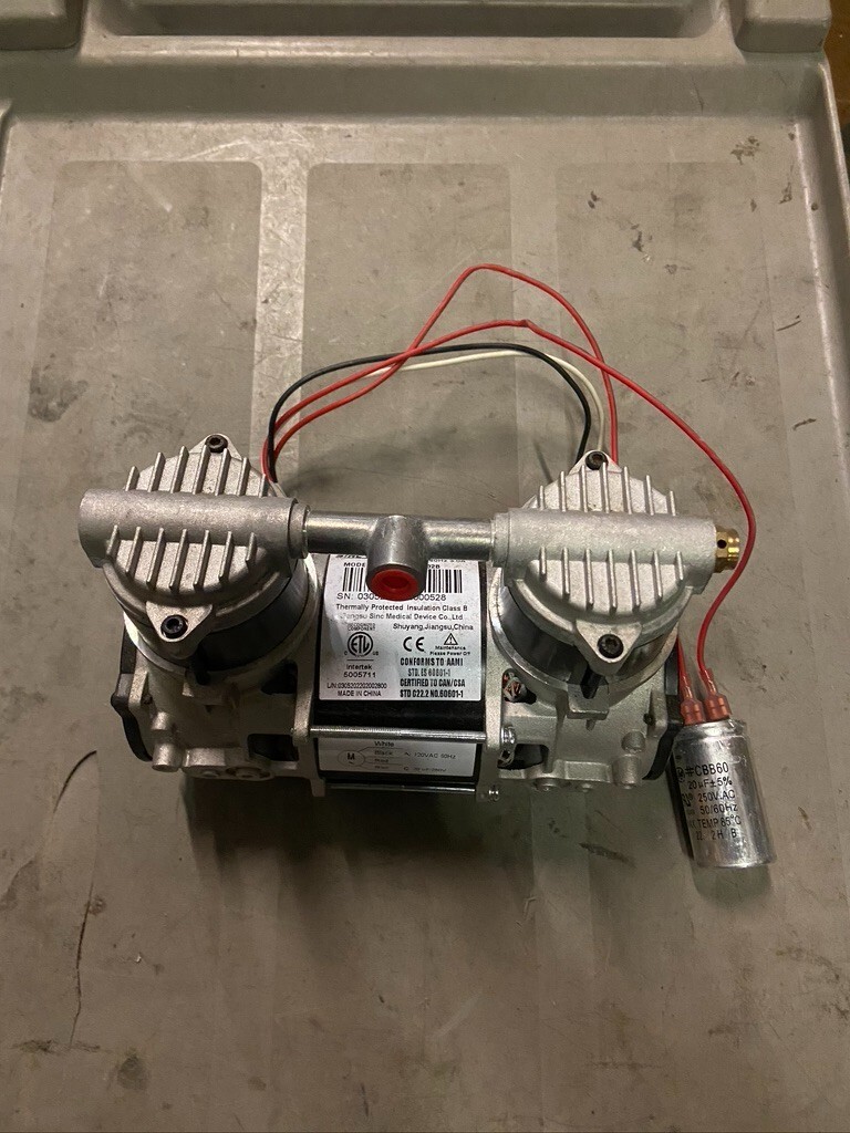Sinc Med Medical Grade Oilless Air Pump ZGK300P1-65-02B