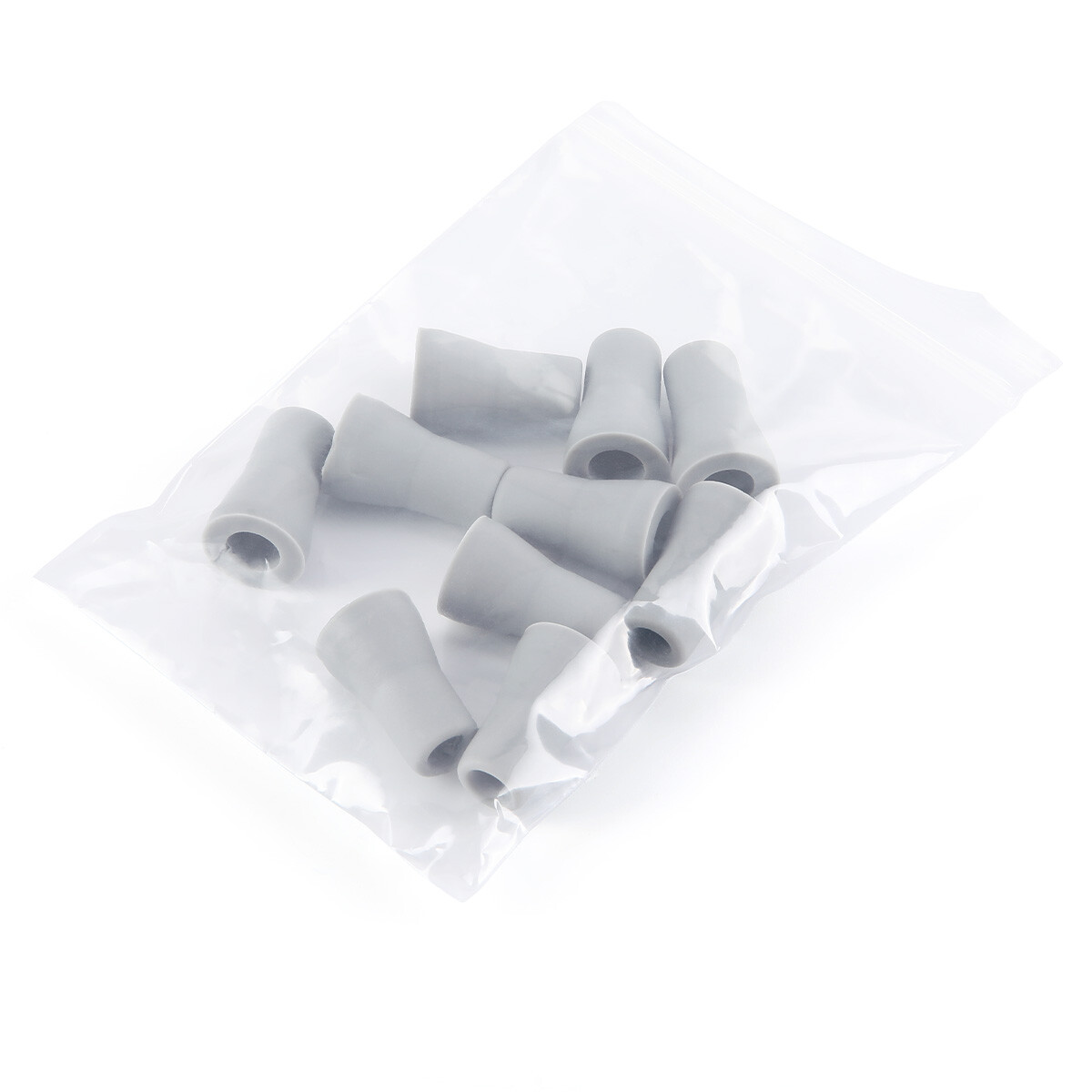 Dental Saliva Ejector Weak Suction Rubber Snap Tip Adapter Replacement 10Pcs/bag