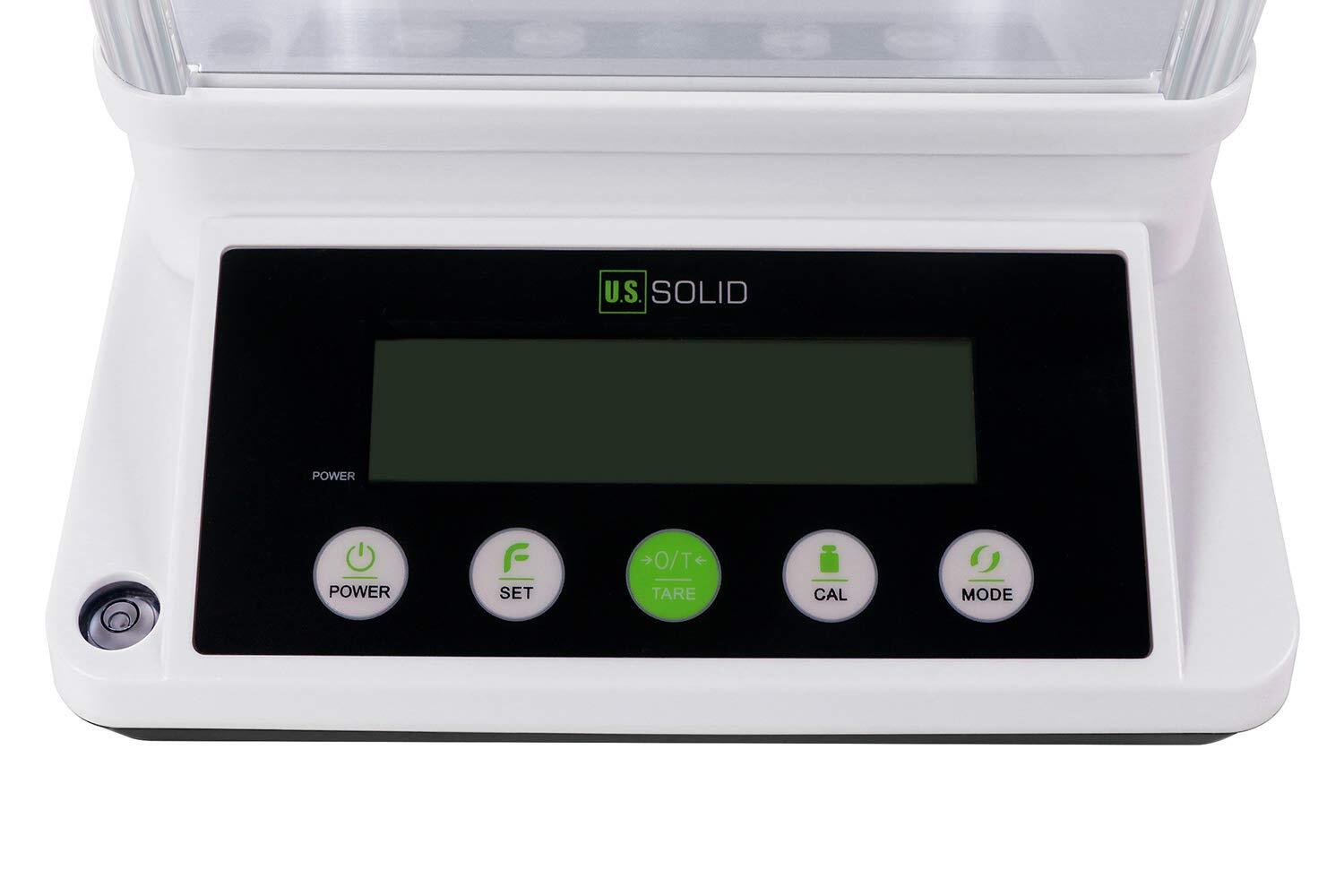U.S. Solid 0.001g Precision Balance 110gx1mg Digital Electronic Analytical Scale