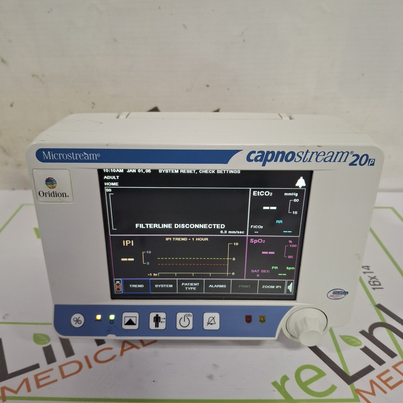 Oridion Capnostream 20P Capnography Monitor